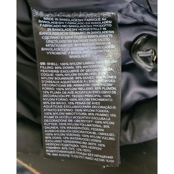 The North Face 1996 Retro Nuptse 700 Down Puffer Jacket Black Women’s Sz XS - Picture 12 of 12